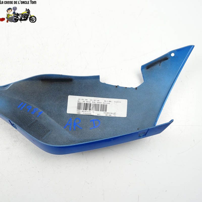 Demi coque arrière droite BMW 1200 K1200S 2008 - CTM-11981-010