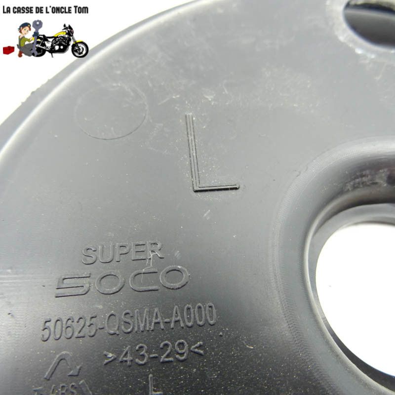Couvercle de platine gauche Vmoto Soco  Super Soco TS 2020 - CTM-12297-012