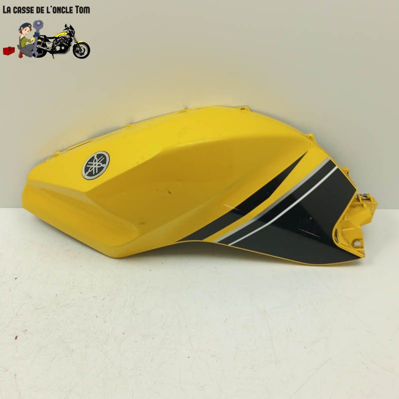 Demi couvre réservoir gauche Yamaha 125 yzf 2008 - Cassetom - Nos pièces motos