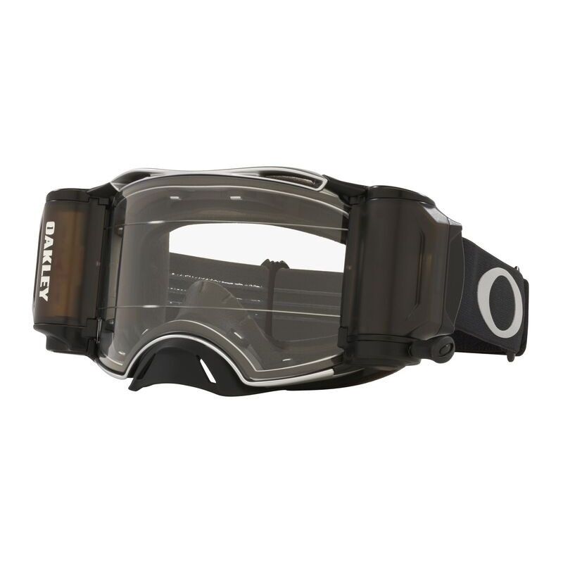 Masque OAKLEY Airbrake MX - Tuff Blocks Black Gunmetal Ã©cran Race-Ready Roll-Off clair - 8007521002
