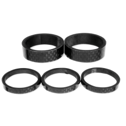 Ensemble de rondelles dâ€™Ã©cartement V BIKE de direction a-head 1-1/8'' carbone - 1104366