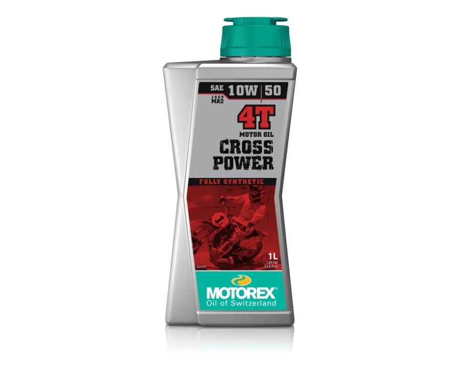 Huile moteur MOTOREX Cross Power 4T - 10W50 10x1L - 3032281