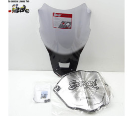 Bulle Ermax grise + pare soleil Honda 1000 AFRICA TWIN 2016 - 2019 - H0628 AFTWIN