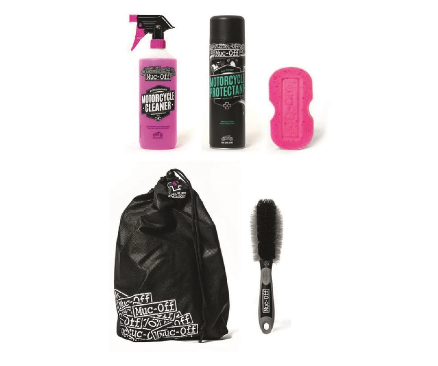 Kit entretien moto - Essentials MUC-OFF - 1099806