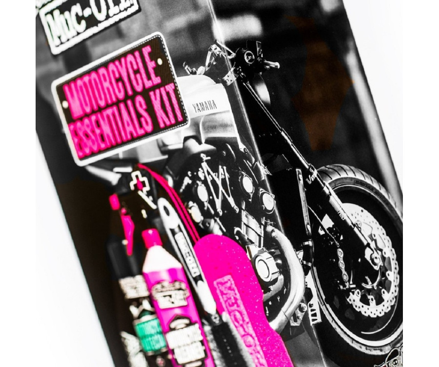 Kit entretien moto - Essentials MUC-OFF - 1099806