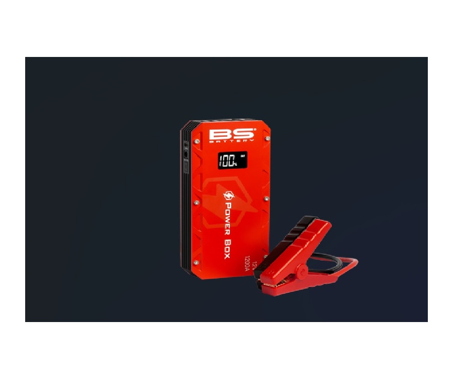 Booster de batterie BS BATTERY Power Box PB-02 avec chargeur USB - 1123664