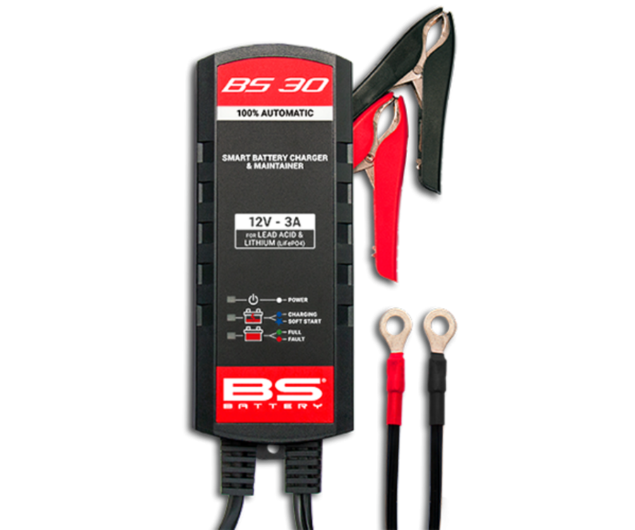 Chargeur de batterie intelligent BS BATTERY BS30 - 12V 3A - 1125496