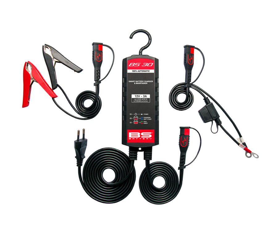 Chargeur de batterie intelligent BS BATTERY BS30 - 12V 3A - 1125496