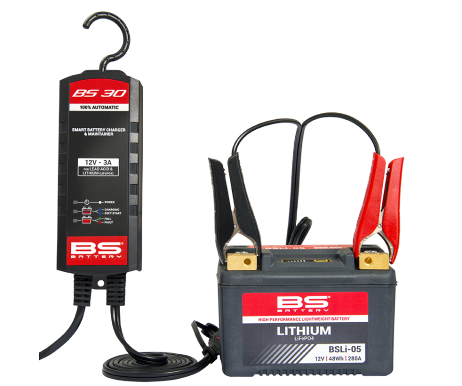 Chargeur de batterie intelligent BS BATTERY BS30 - 12V 3A - 1125496