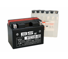 Batterie BS BATTERY sans entretien avec pack acide - BTZ14S-BS - 1079996