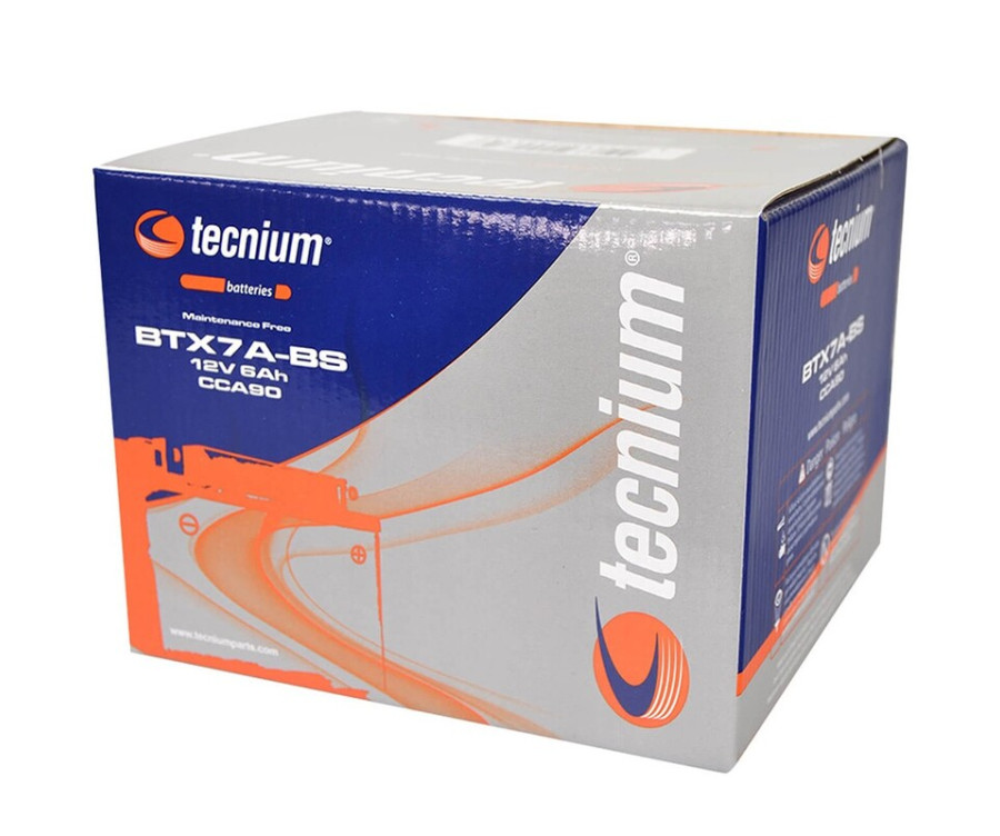 Batterie TECNIUM sans entretien avec pack acide - BTX7A-BS - 1077851