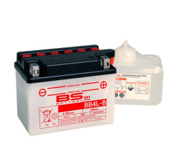 Batterie BS BATTERY Haute-performance avec pack acide - BB4L-B - 1079956