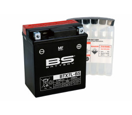 Batterie BS BATTERY sans entretien avec pack acide - BTX7L-BS - 1079985