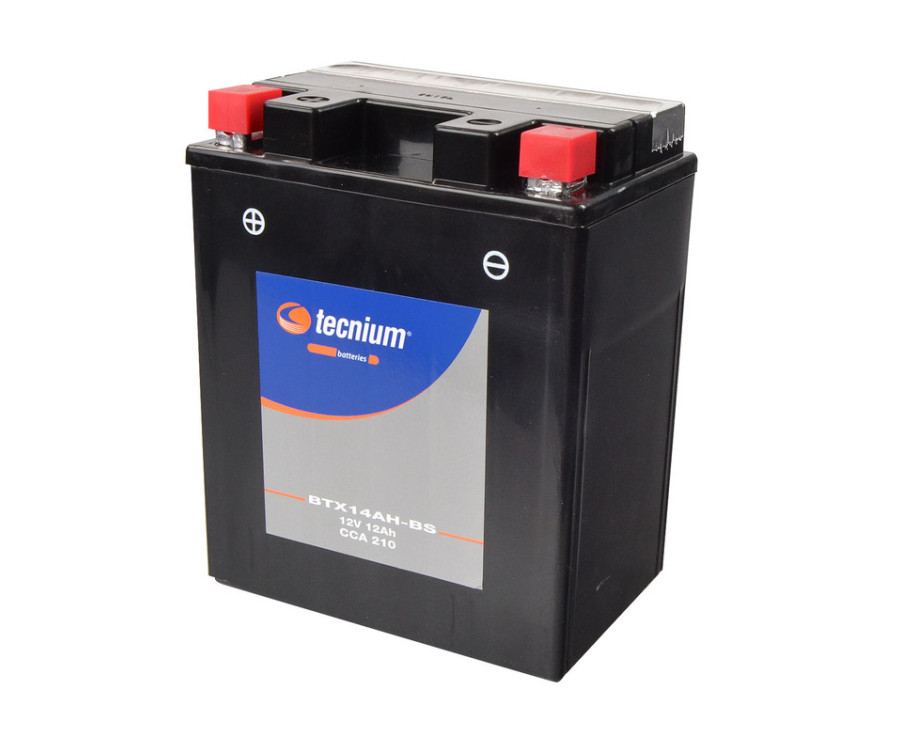 Batterie TECNIUM sans entretien avec pack acide - BTX14AH-BS - 1077844