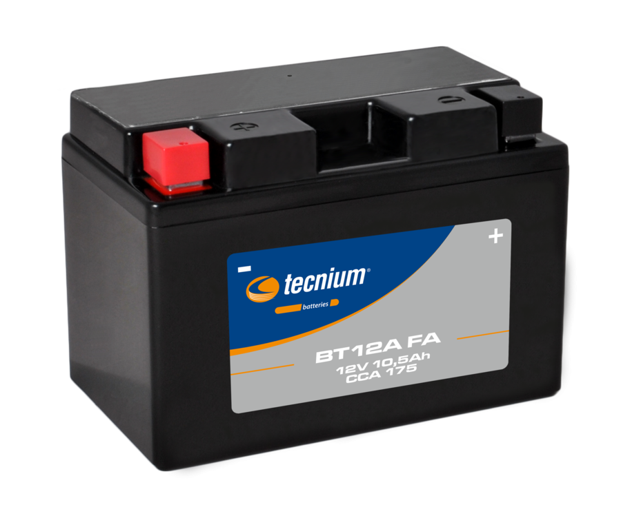 Batterie TECNIUM sans entretien activé usine - BT12A - 1105552