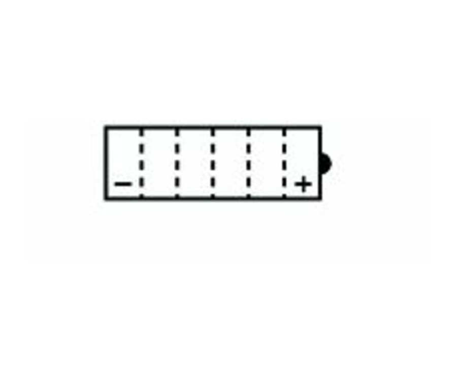 Batterie TECNIUM conventionnelle avec pack acide - BB4L-B - 1077829