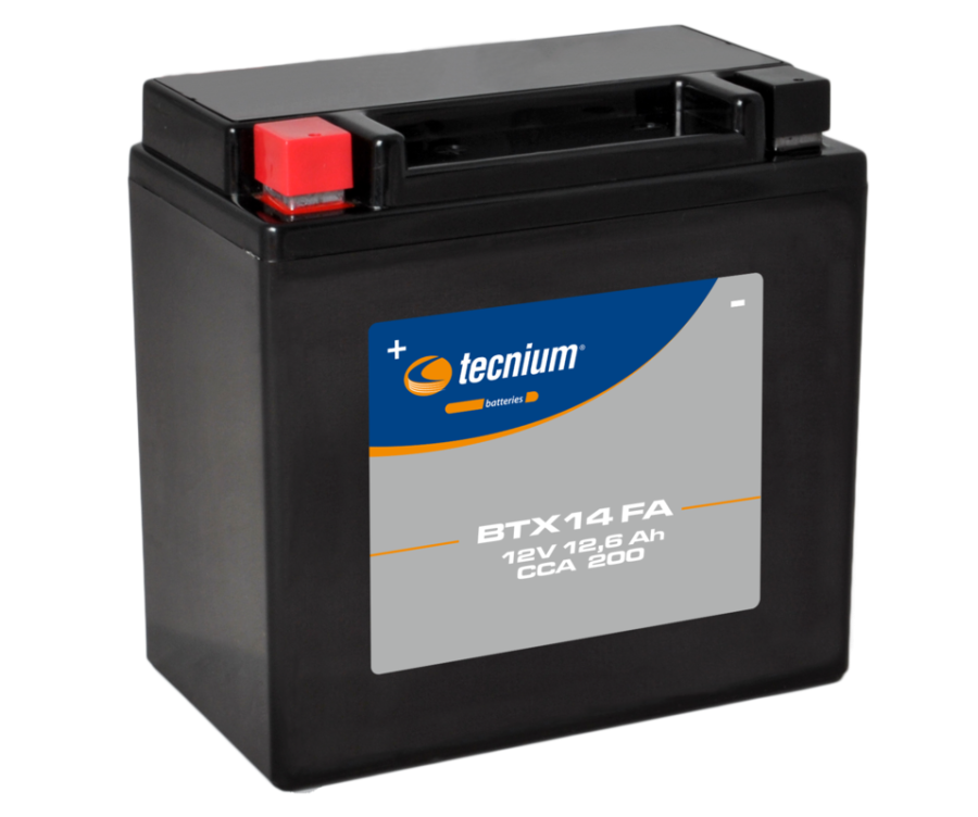 Batterie TECNIUM sans entretien activé usine - BTX14 - 1105547