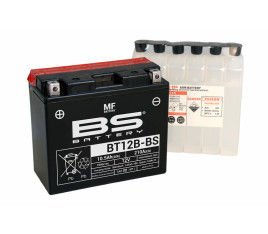 Batterie BS BATTERY sans entretien avec pack acide - BT12B-BS - 1079991