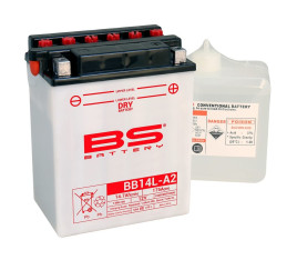 Batterie BS BATTERY Haute-performance avec pack acide - BB14L-A2 - 1079942