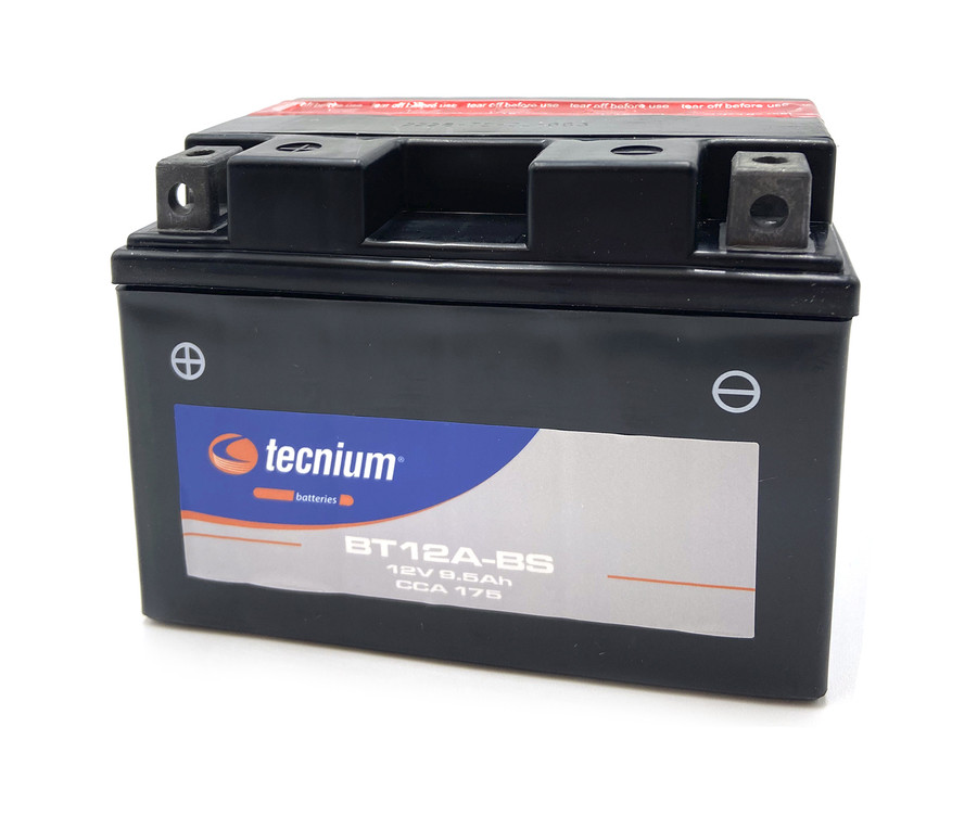 Batterie TECNIUM sans entretien avec pack acide - BT12A-BS - 1077841