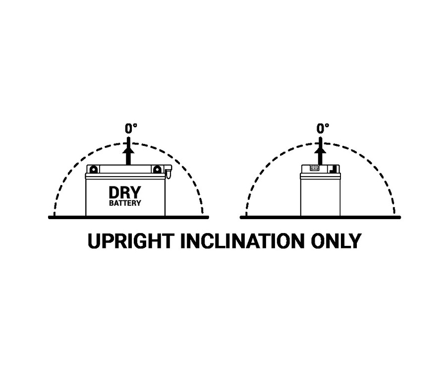Batterie BS BATTERY Haute-performance avec pack acide - BB12A-B - 1079936
