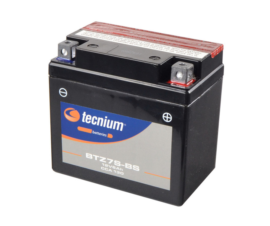 Batterie TECNIUM sans entretien avec pack acide - BTZ7S-BS - 1077859