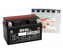 Batterie BS BATTERY sans entretien avec pack acide - BTZ10S-BS - 1079994