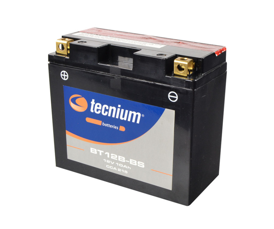Batterie TECNIUM sans entretien avec pack acide - BT12B-BS - 1077857