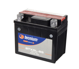 Batterie TECNIUM sans entretien avec pack acide - BTX5L-BS - 1077850