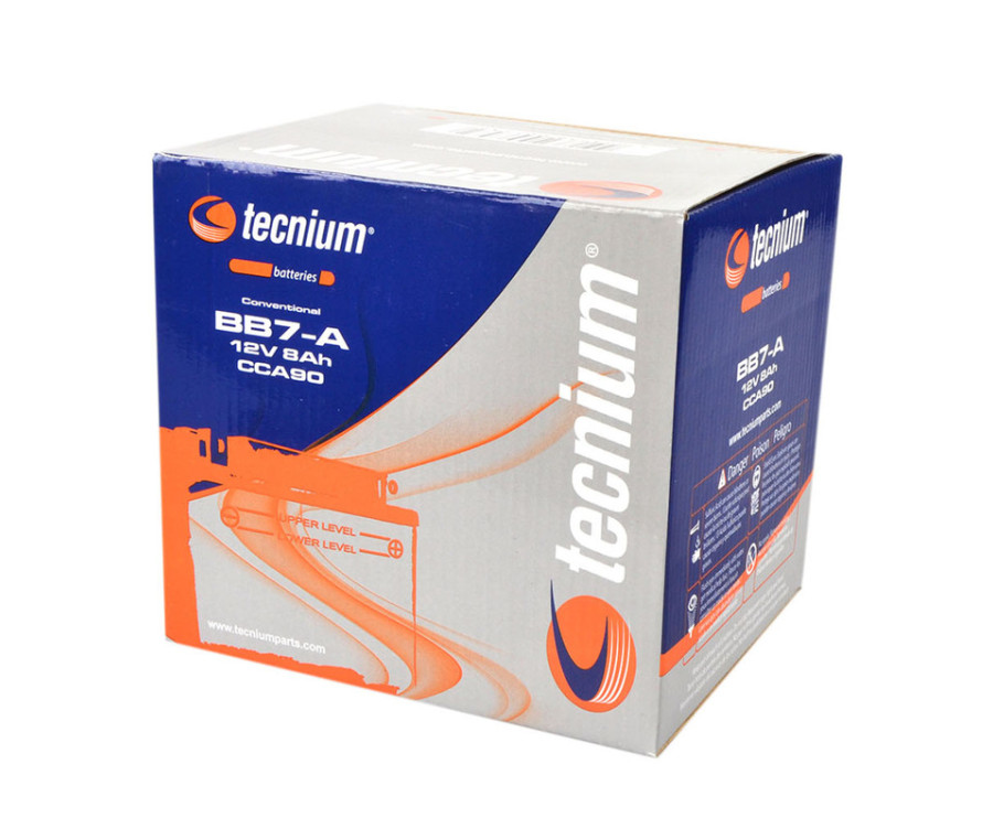 Batterie TECNIUM conventionnelle avec pack acide - BB7-A - 1077831
