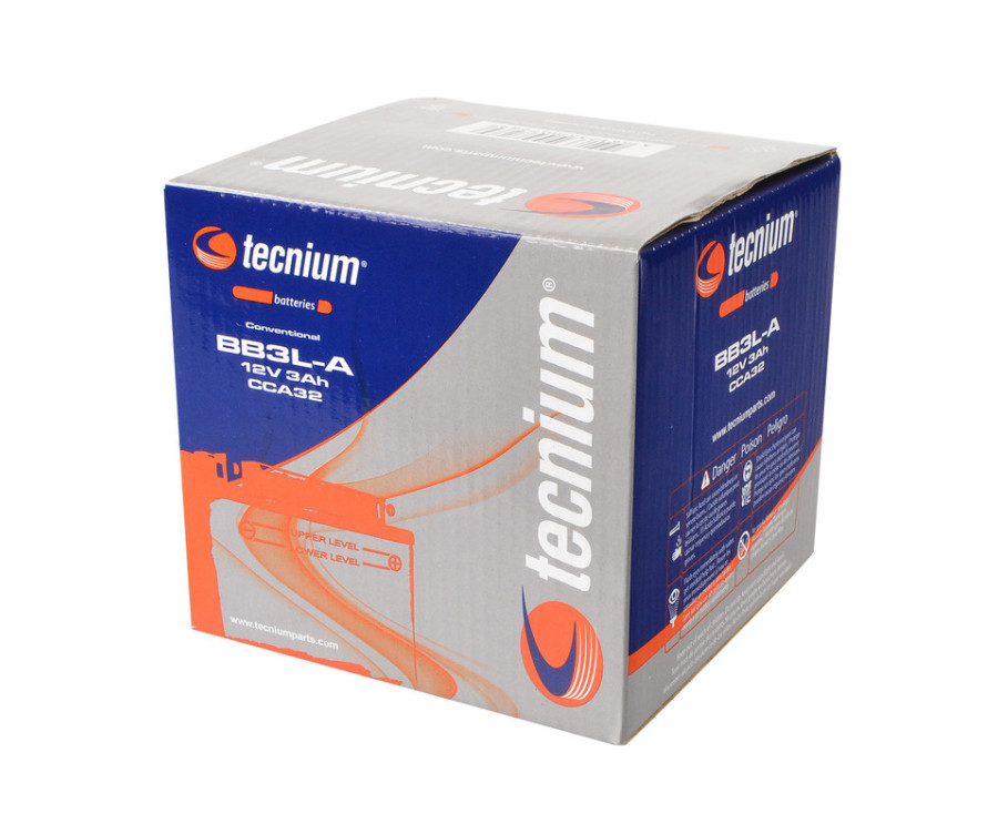 Batterie TECNIUM conventionnelle avec pack acide - BB3L-A - 1077828