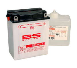 Batterie BS BATTERY Haute-performance avec pack acide - BB12AL-A2 - 1079938