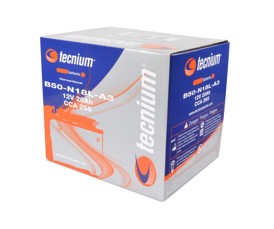 Batterie TECNIUM conventionnelle avec pack acide - B50-N18L-A3 - 1077811