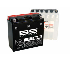Batterie BS BATTERY sans entretien avec pack acide - BT14B-BS - 1079992