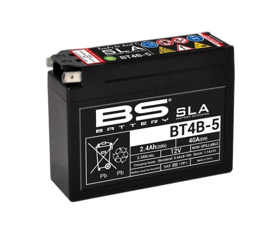 Batterie BS BATTERY SLA sans entretien activé usine - BT4B-5 - 1080675