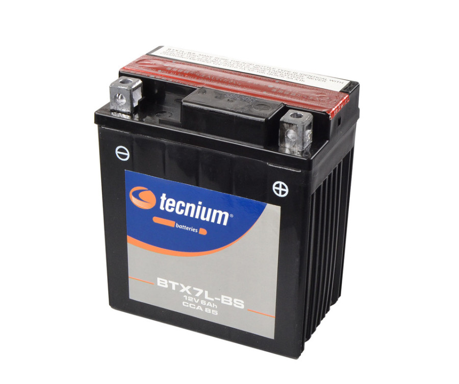 Batterie TECNIUM sans entretien avec pack acide - BTX7L-BS - 1077852