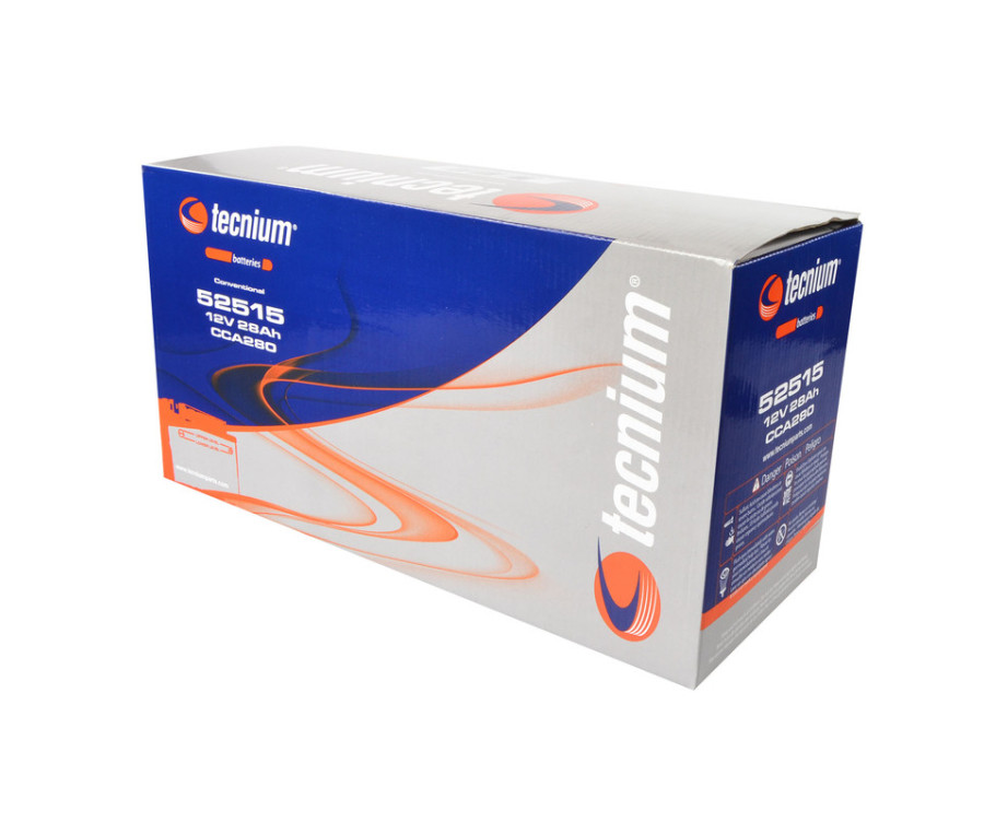 Batterie TECNIUM conventionnelle avec pack acide - 52515 - 1077809