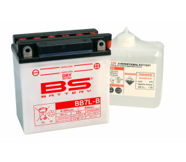 Batterie BS BATTERY Haute-performance avec pack acide - BB7L-B - 1079960