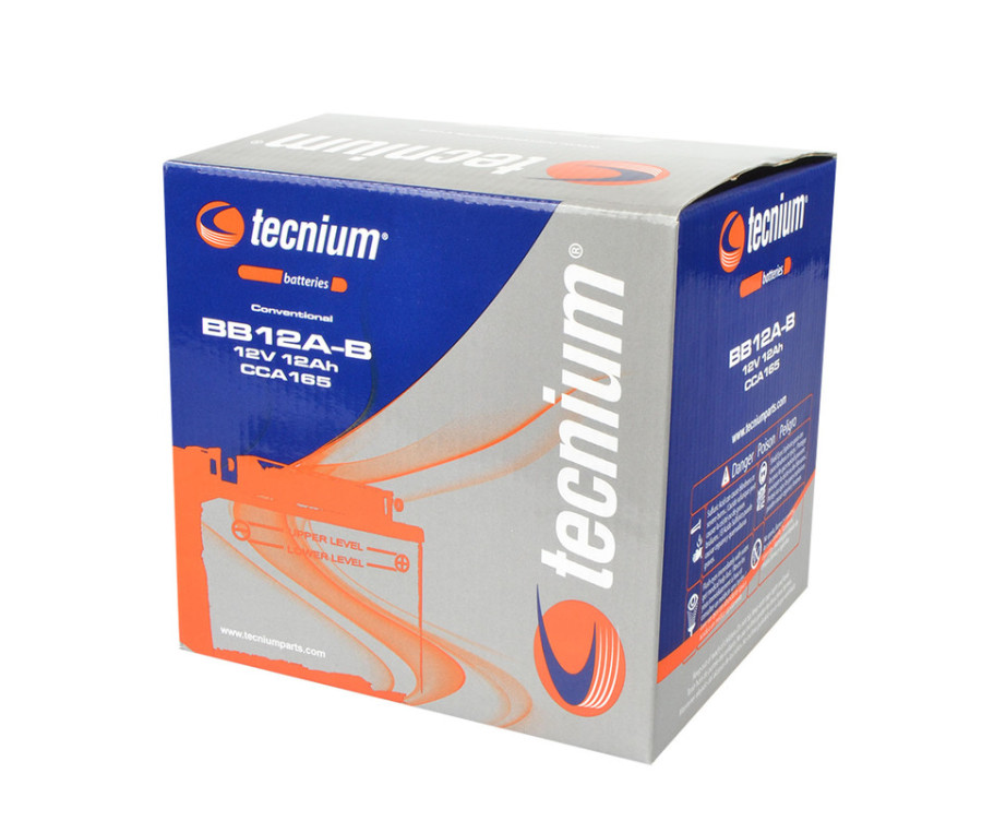Batterie TECNIUM conventionnelle avec pack acide - BB12A-B - 1077817