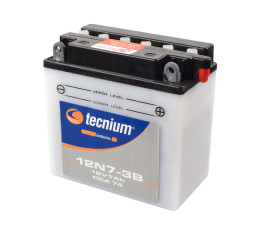 Batterie TECNIUM conventionnelle avec pack acide - 12N7-3B - 1077806