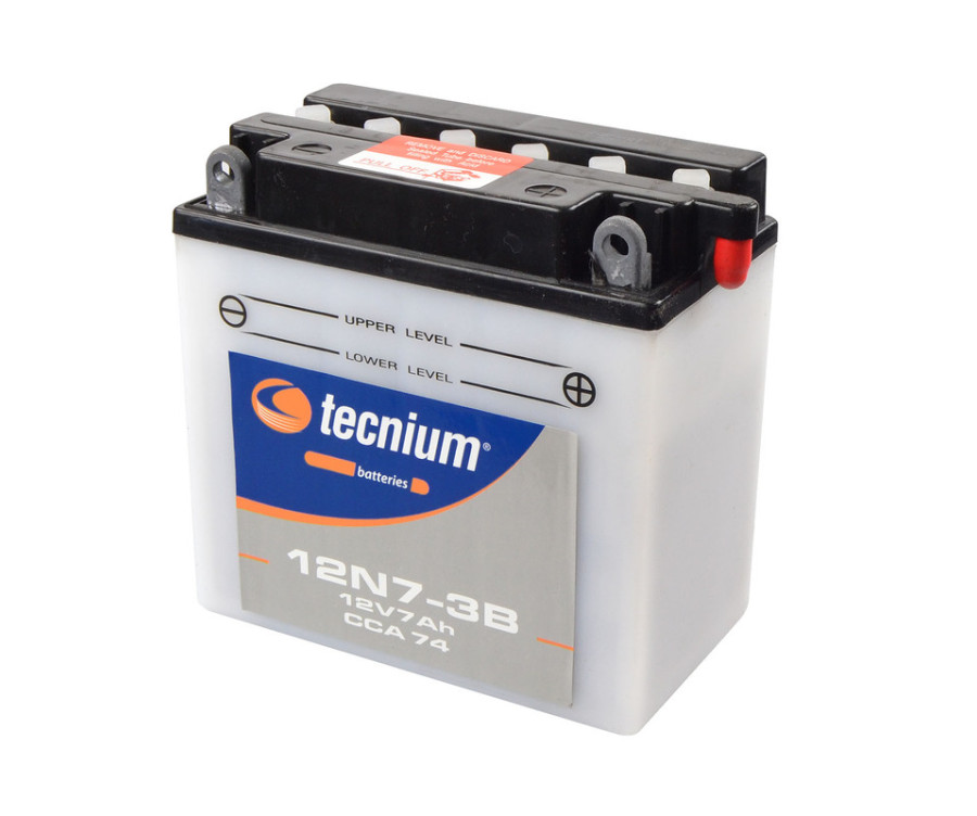 Batterie TECNIUM conventionnelle avec pack acide - 12N7-3B - 1077806