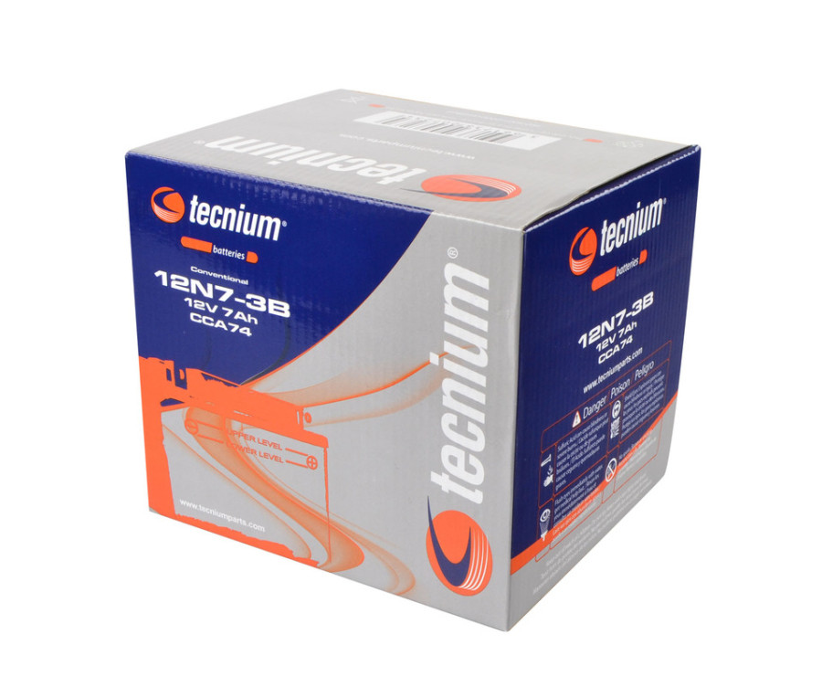 Batterie TECNIUM conventionnelle avec pack acide - 12N7-3B - 1077806