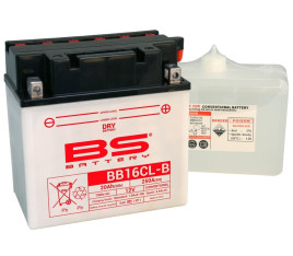Batterie BS BATTERY Haute-performance avec pack acide - BB16CL-B - 1079949