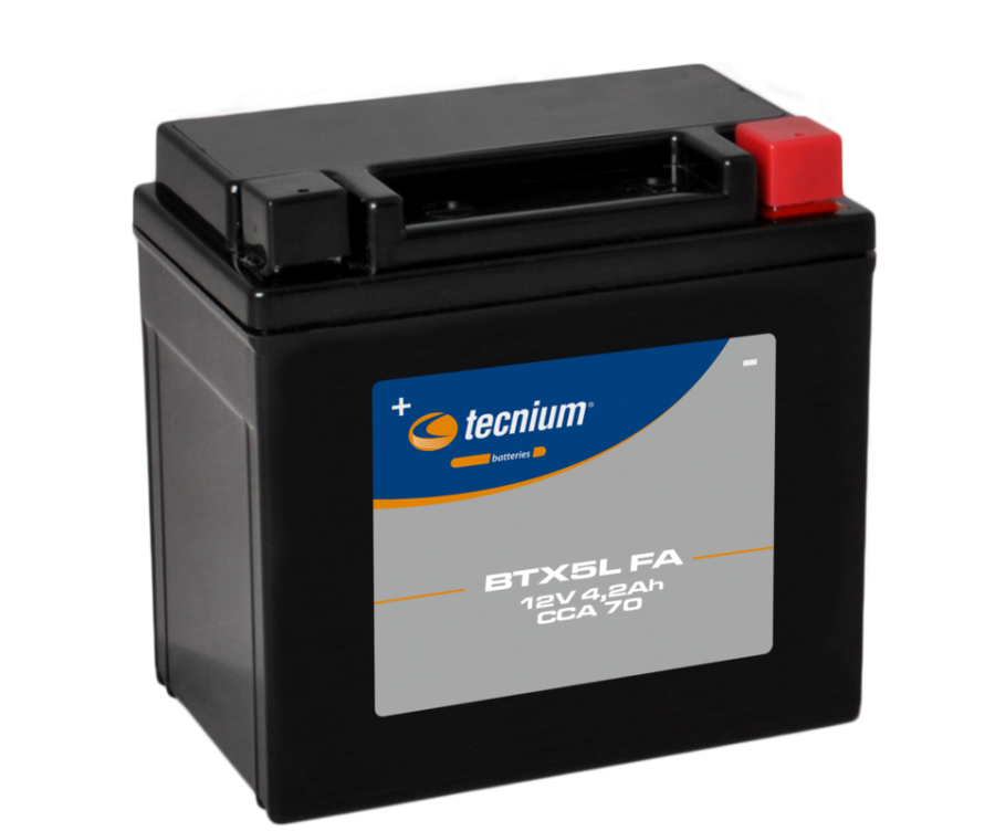 Batterie TECNIUM sans entretien activé usine - BTX5L - 1105545