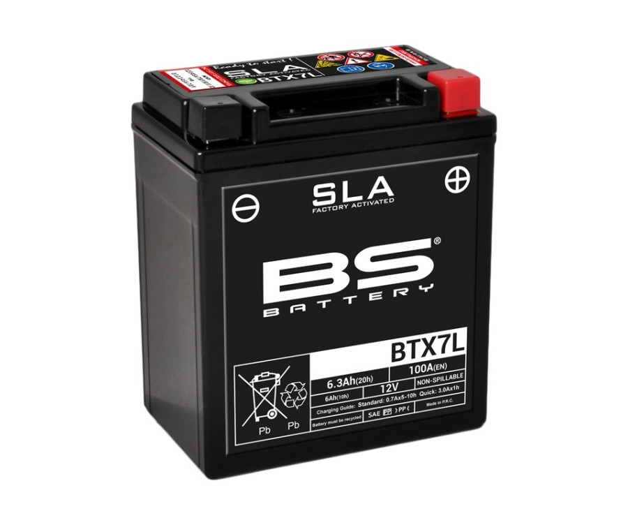 Batterie BS BATTERY SLA sans entretien activé usine - BTX7L - 1080666