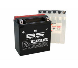 Batterie BS BATTERY sans entretien avec pack acide - BTX20A-BS - 1079998
