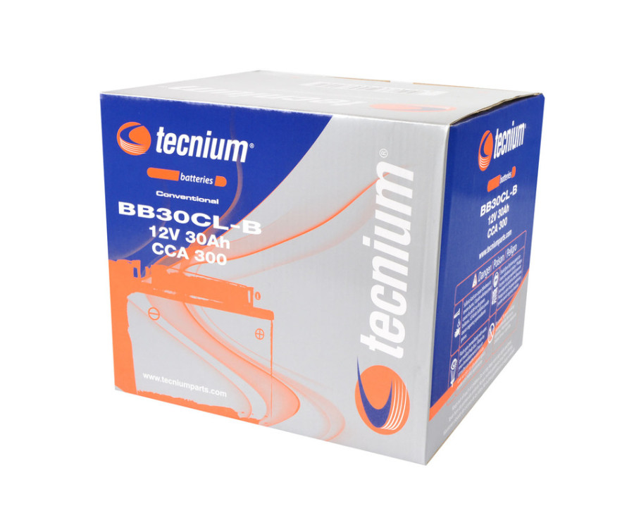Batterie TECNIUM conventionnelle avec pack acide - BB30CL-B - 1077812