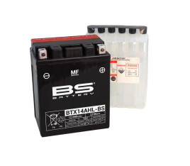Batterie BS BATTERY sans entretien avec pack acide - BTX14AHL-BS - 1080707