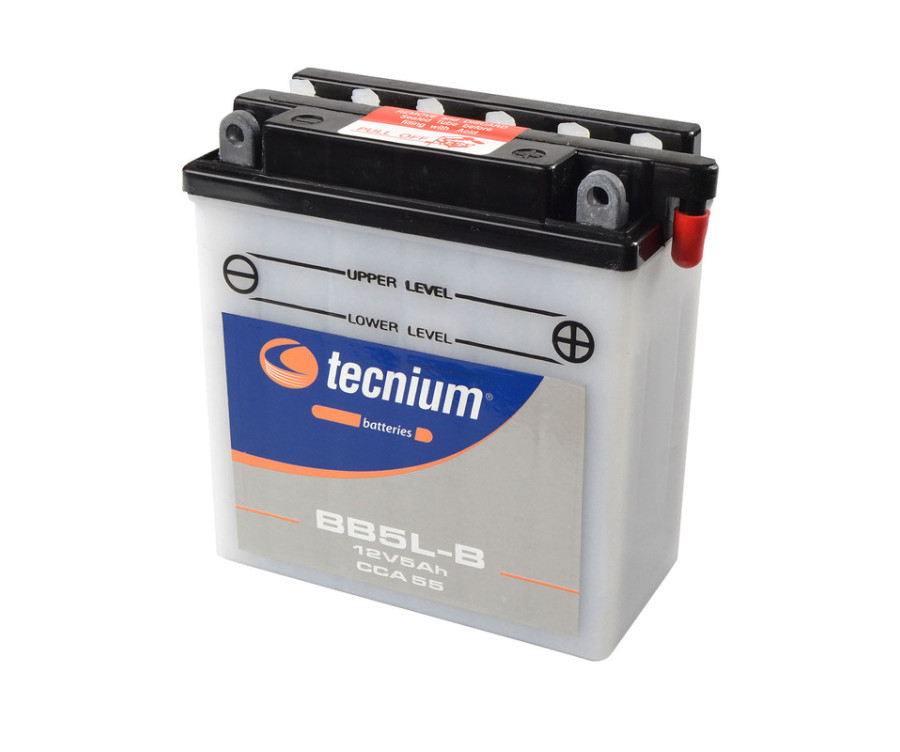 Batterie TECNIUM conventionnelle avec pack acide - BB5L-B - 1077830