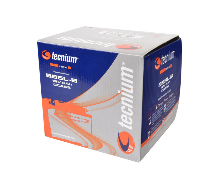 Batterie TECNIUM conventionnelle avec pack acide - BB5L-B - 1077830